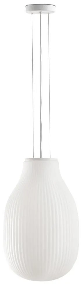 FARO 28300 - Csillár zsinóron ISABELLE 1xE27/15W/230V átm. 31 cm fehér