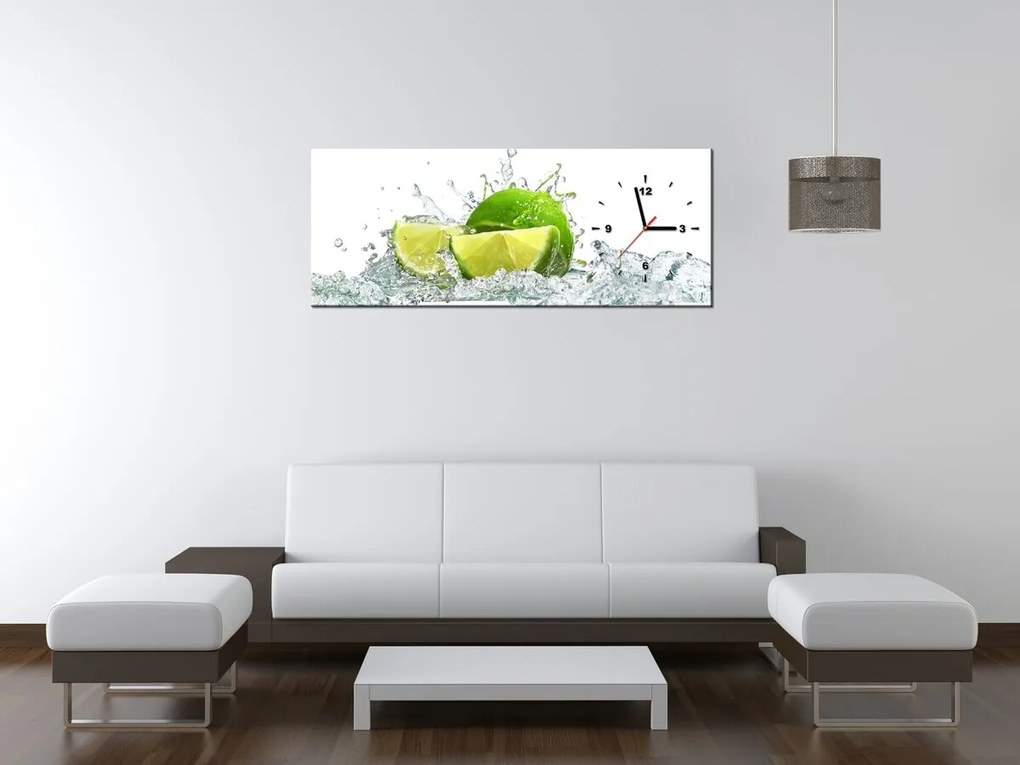 Gario Órás falikép Zöld lime Méret: 100 x 40 cm