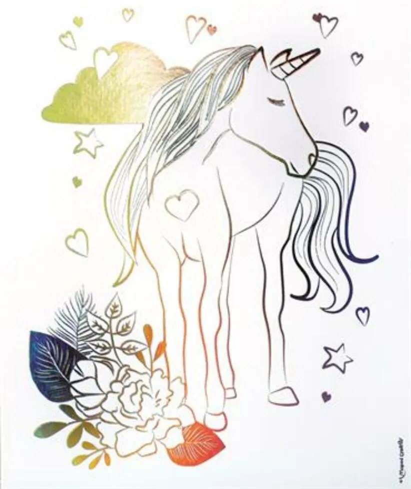 Akvarell festőkészlet, unikornis, MAPED CREATIV Aqua Art (IMAC907048)