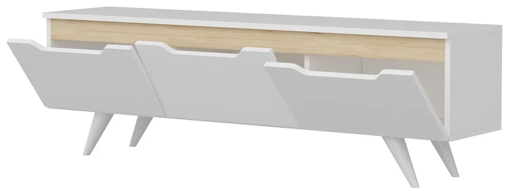 TV asztal Prag White