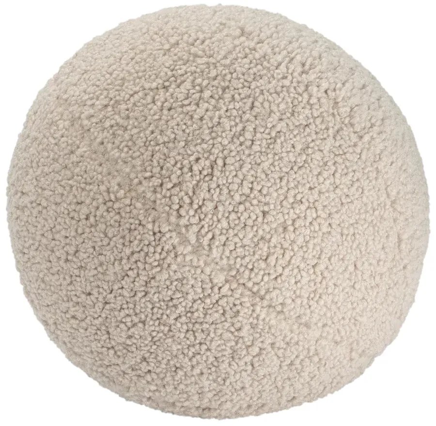 Világosbarna buklé párna gyerek kanapéhoz Ball – Wigiwama