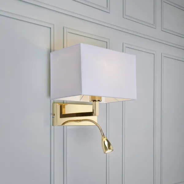 Markslöjd 106308 - LED Fali lámpa SAVOY LED/3W+E27/60W/230V