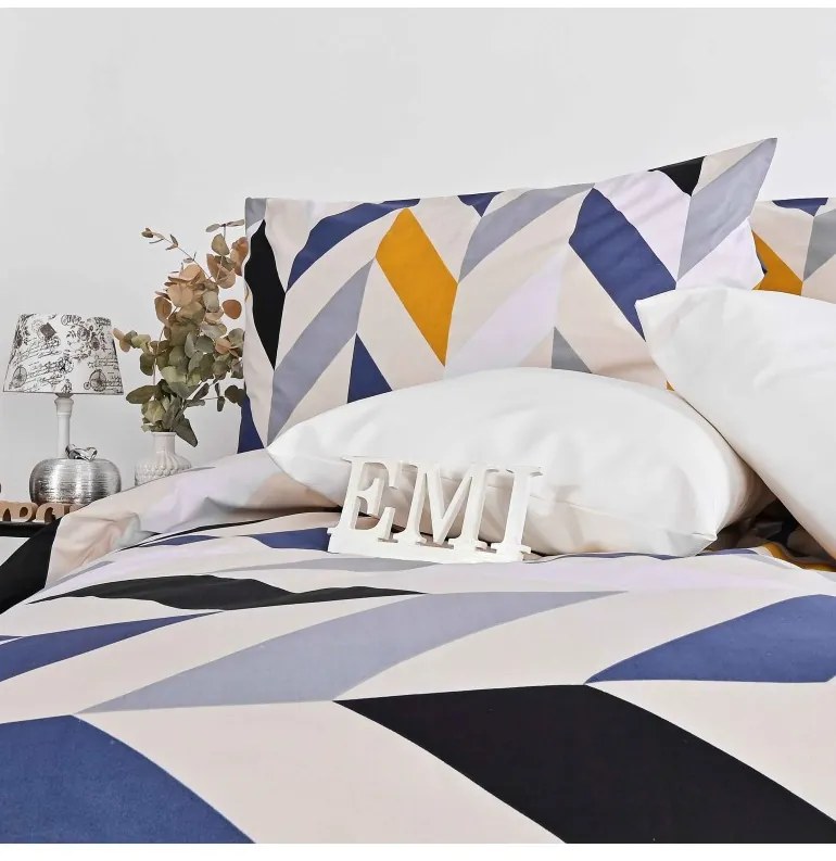 EMI Bakum pamut ágyneműhuzat, Francia szett1 200x220 + 2x (70x90)