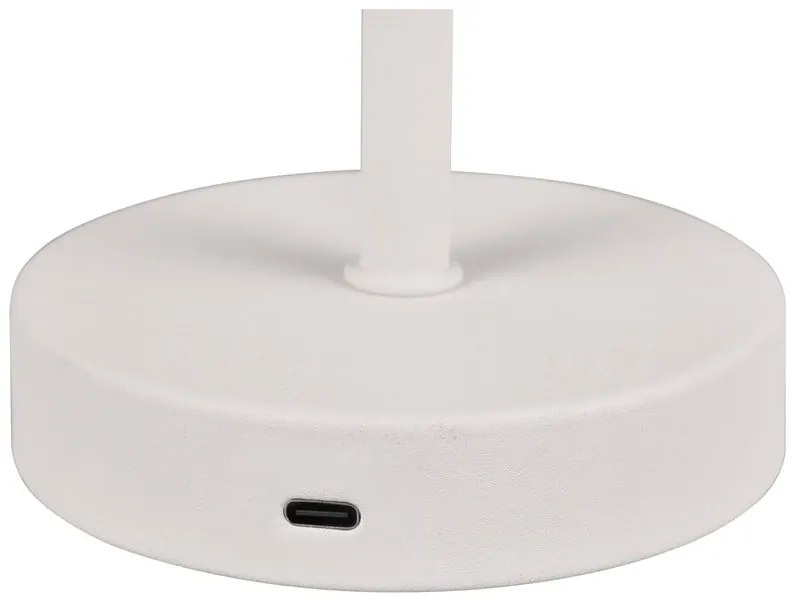 Fehér LED szabályozható asztali lámpa (magasság 30 cm) Jeff – Reality