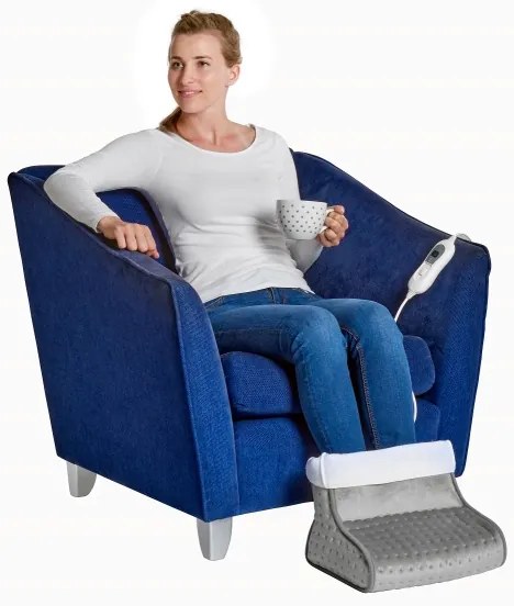 Concept BV1020 - elektromosan fűthető cipő 100 W / 230 V 30x30 cm szürke/fehér