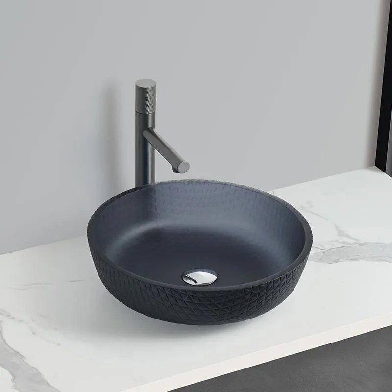 AREZZO design RUBEN üvegmosdó, matt szürke
