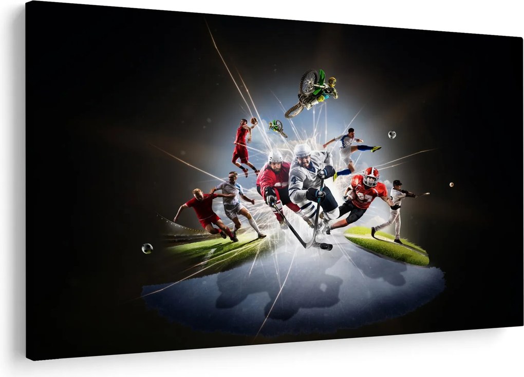 Kép - Sportolók (90x60 cm)