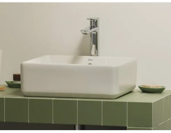 Roca A3270ML000 - GAP 39x37 cm kerámia mosdó, fehér, asztalra szerelhető