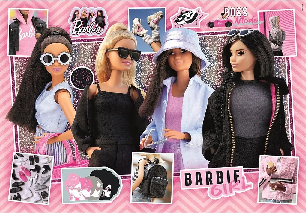 Barbie Fashion 104 db-os puzzle Clementoni