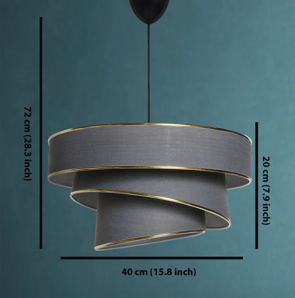 Couper - Anthracite, Gold