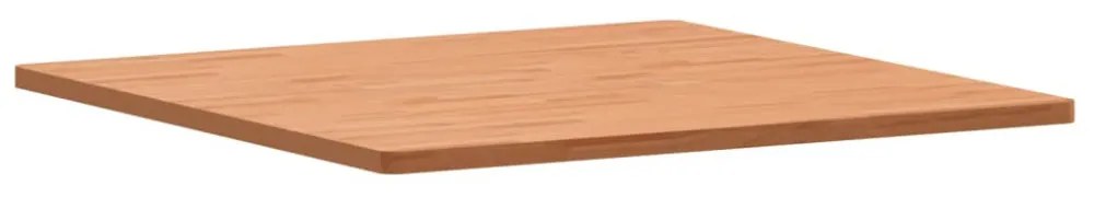 tömör bükkfa négyzet alakú asztallap 90 x 90 x 2,5 cm