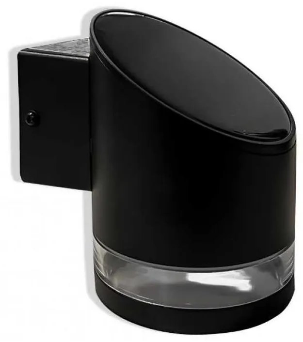 LED Kültéri napelemes fali lámpa LED/1W/3,7V 3000K IP54 1200 mAh fekete