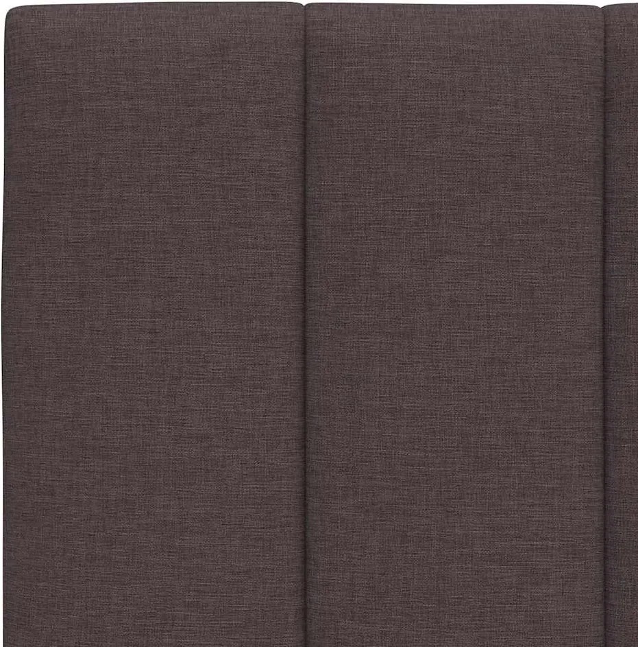 sötétbarna szövet fejtámla párna Hanko 180 cm