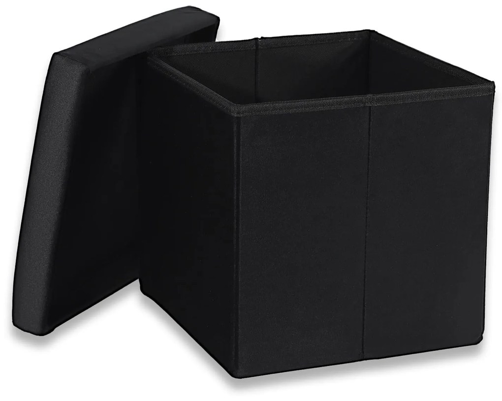 Fekete összecsukható kialakítás CUBEXO VELVET M