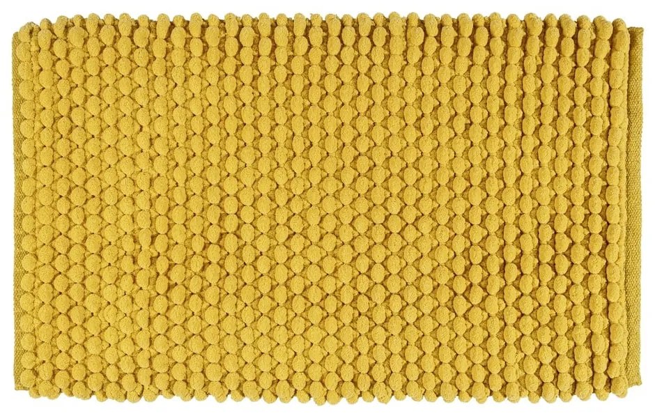 Sárga textil fürdőszobai kilépő 50x80 cm Solivo – Wenko