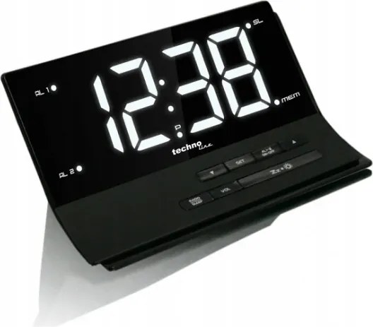 Digitális ébresztőóra rádióval Wt 482