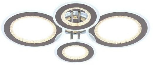 LED Dimmelhető felületre szerelhető csillár LED/100W/230V 3000-6500K + távirányítás