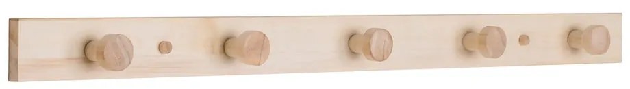 Natúr színű nyárfa fali fogas Abano – House Nordic