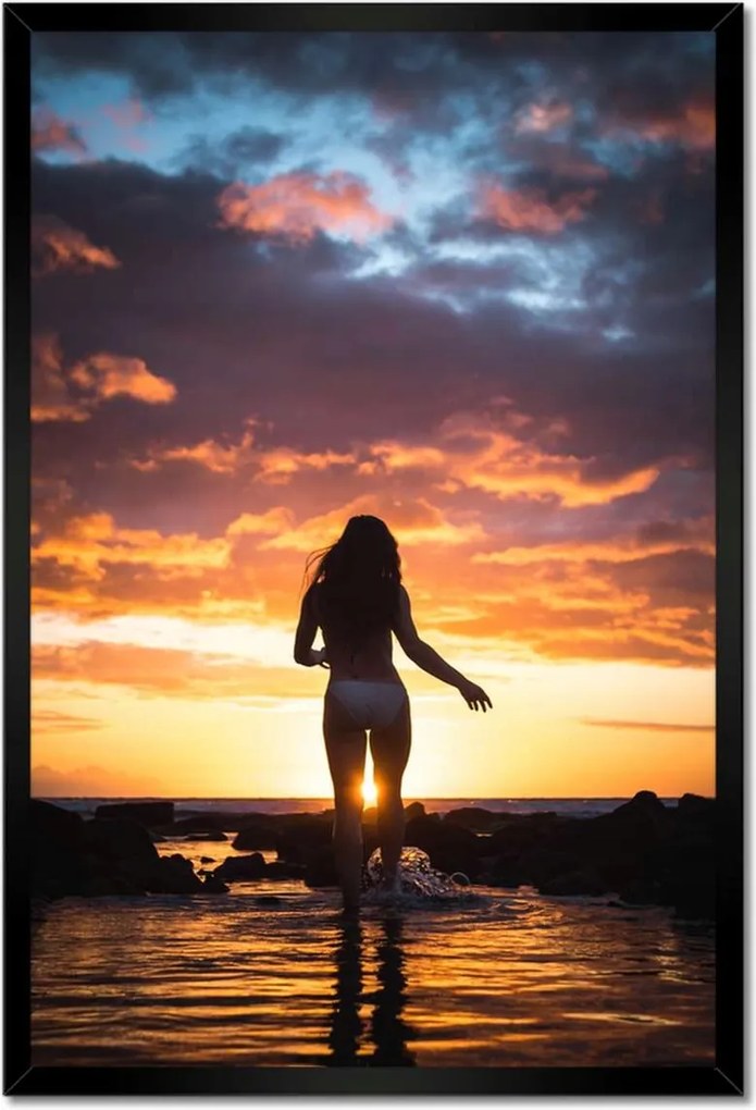 Poszterek keretben 40x60 Kilátás Tájkép