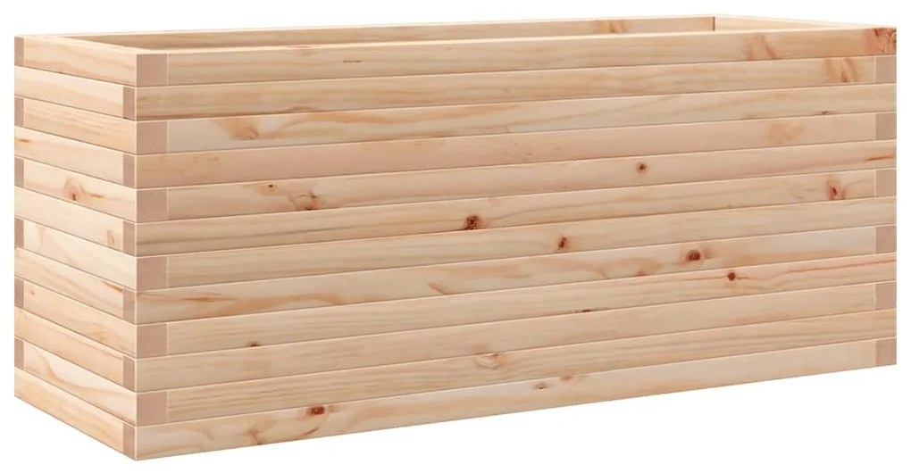 tömör fenyő kerti virágláda 110 x 40 x 45,5 cm