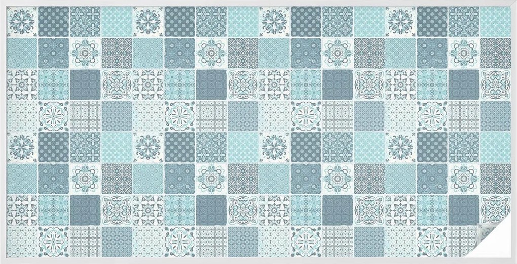 Szélvédőfólia Ablakvédő Boho csempe 200x100 cm