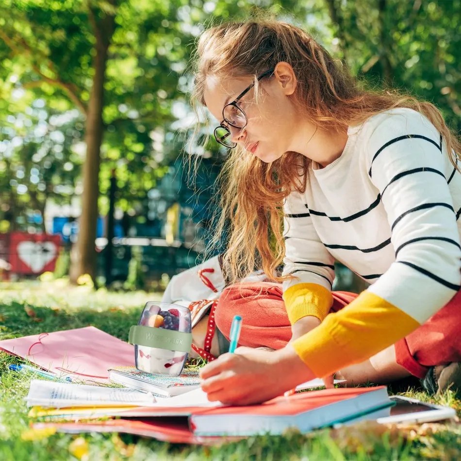 Westmark MAXI kétrészes uzsonnás doboz, 700 ml, menta zöld, L