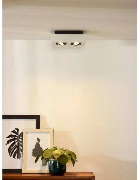 Lucide 09119/11/31 - LED spotlámpa XIRAX 2xGU10/5W/230V fehér