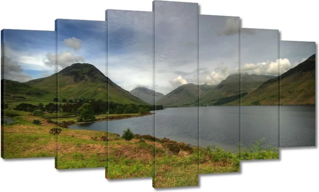 Festmények 140x80 Hegyek kilátás