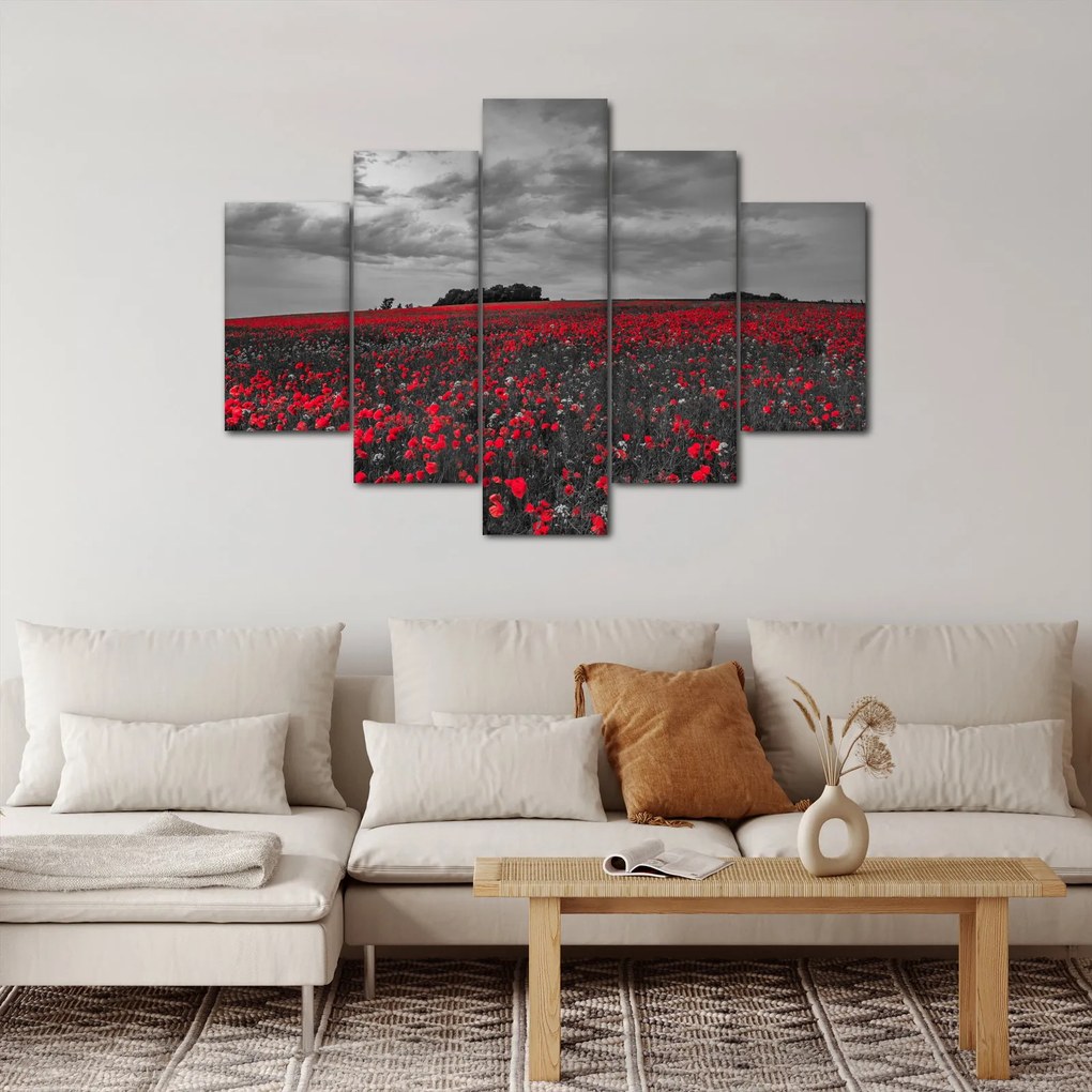 Pipacsos kép (150x105 cm)