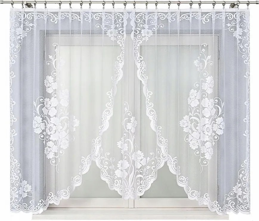 Függöny Kész Függöny Rövid Szoba Jacquard 320x160 Ív Fukszia