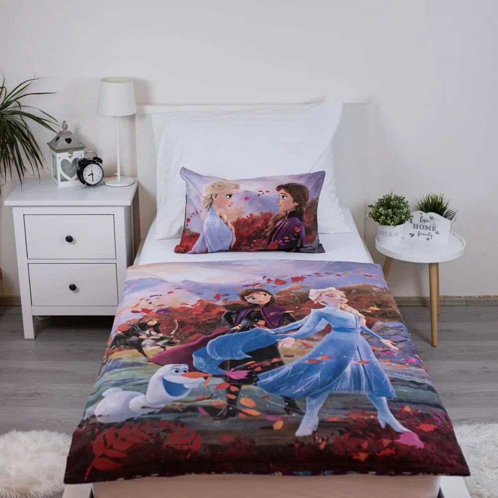 Pamut gyerek ágyneműhuzat babaágyhoz 100x135 cm Frozen "Wind" – Jerry Fabrics