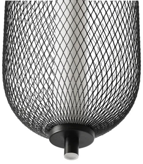 PUMA LED függeszték kábelen, 10W/230V, átmérő 15 cm, fekete