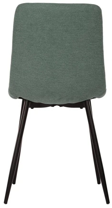 Scaun modern Fabric verde cu tapițerie CT-281
