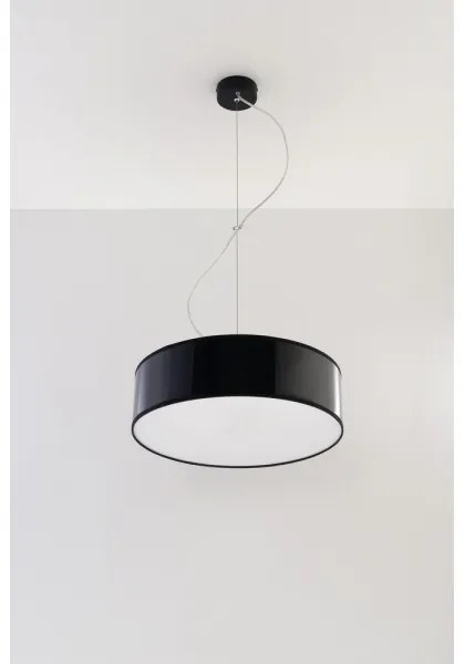 Csillár zsinóron ARENA 35 2xE27/60W/230V fekete