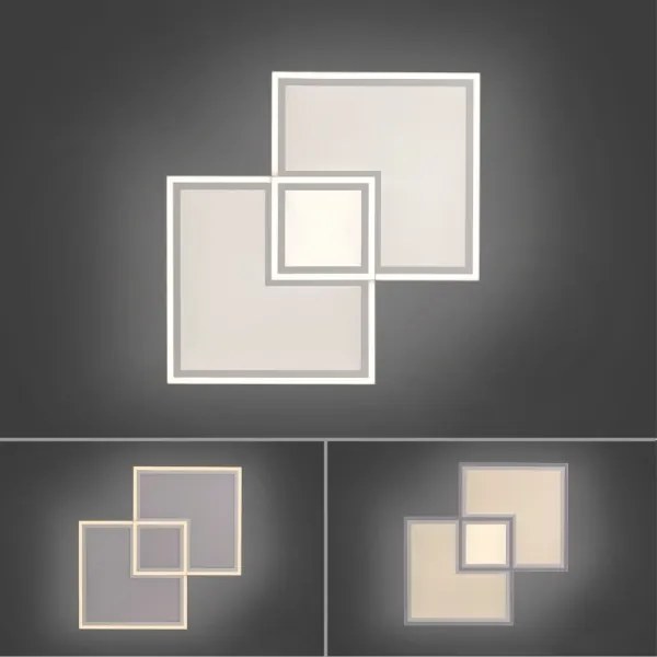 Leuchten Direkt 14855-16-LED Dimmelhető mennyezeti lámpa EDGING LED/51W/230V+ távirányító