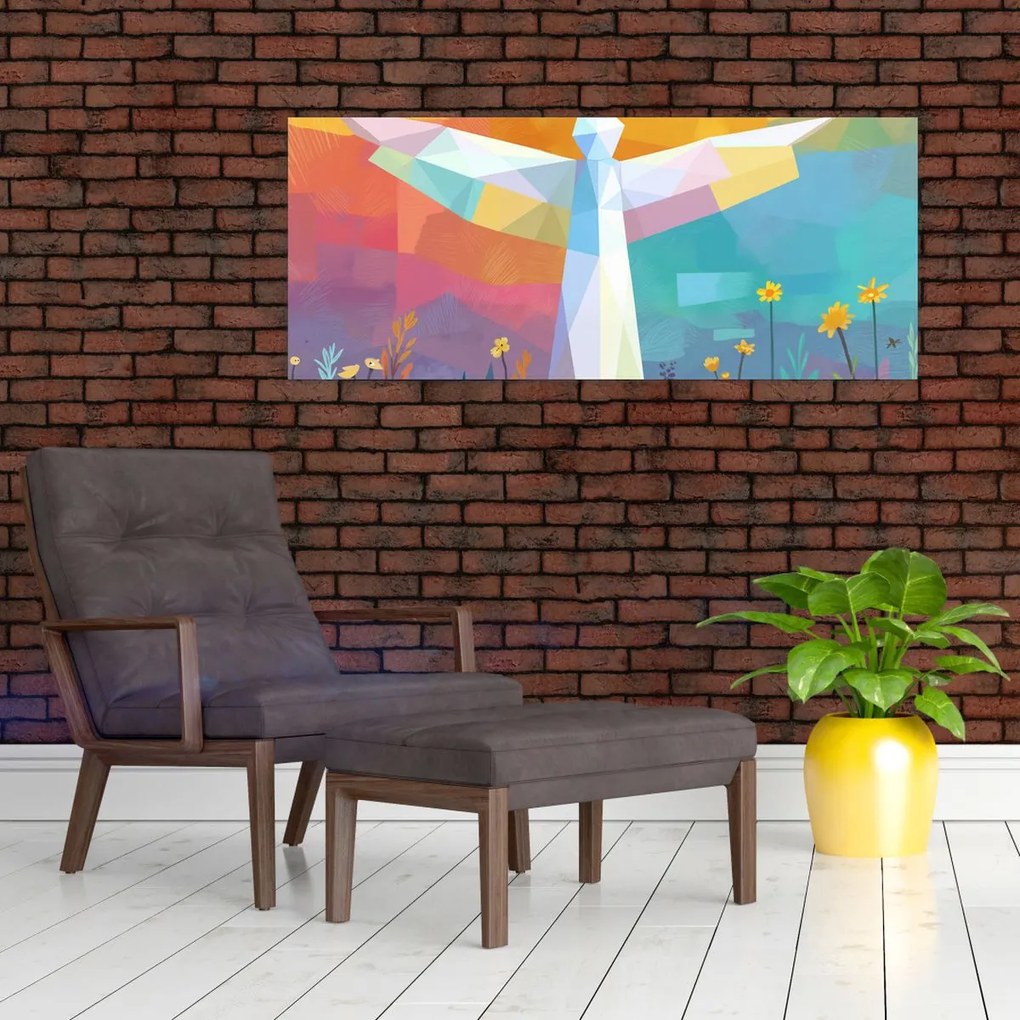 Kép - Virágok őrzője (120x50 cm)