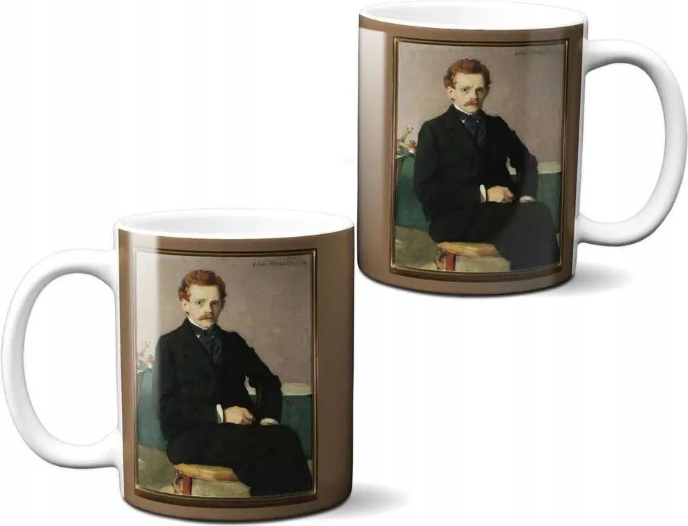 Bögre Önarckép Joseph Mehoffer