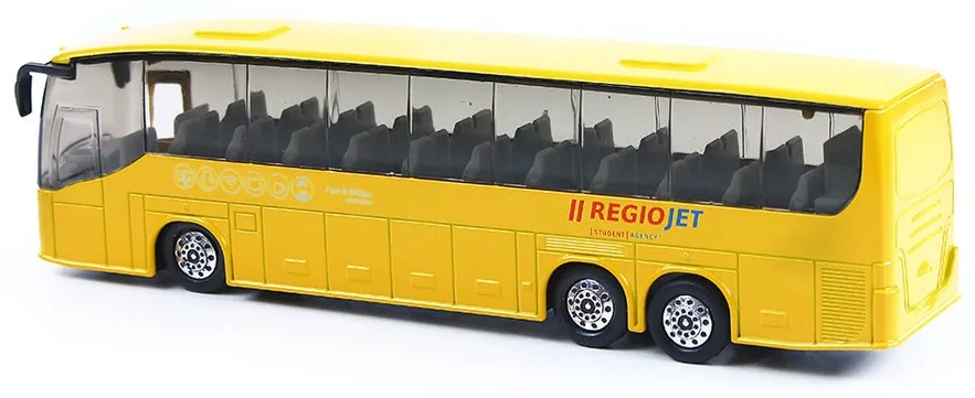 Rappa fém busz RegioJet, 19 cm