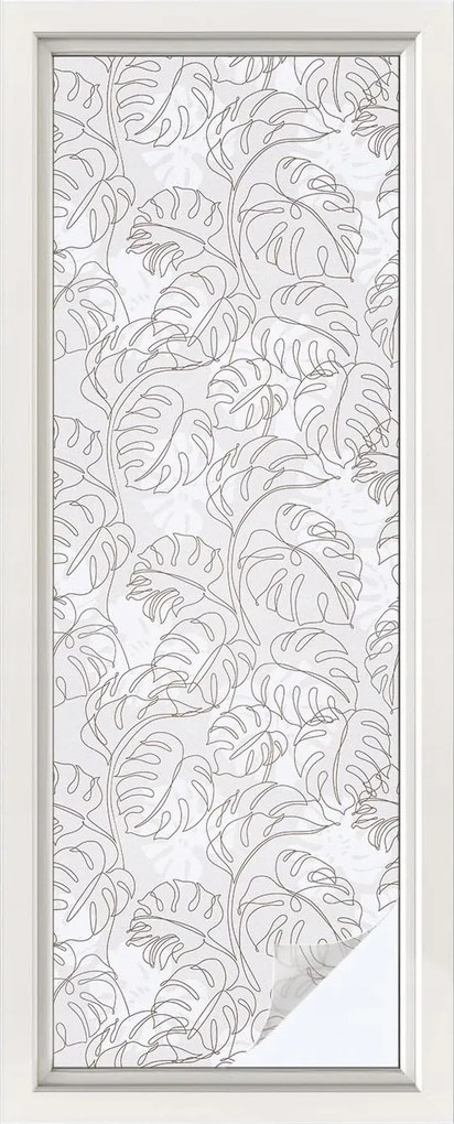 Furnérfólia Adatvédelem Szélvédőkhöz és Ablakokhoz Növényi dísz 50x146