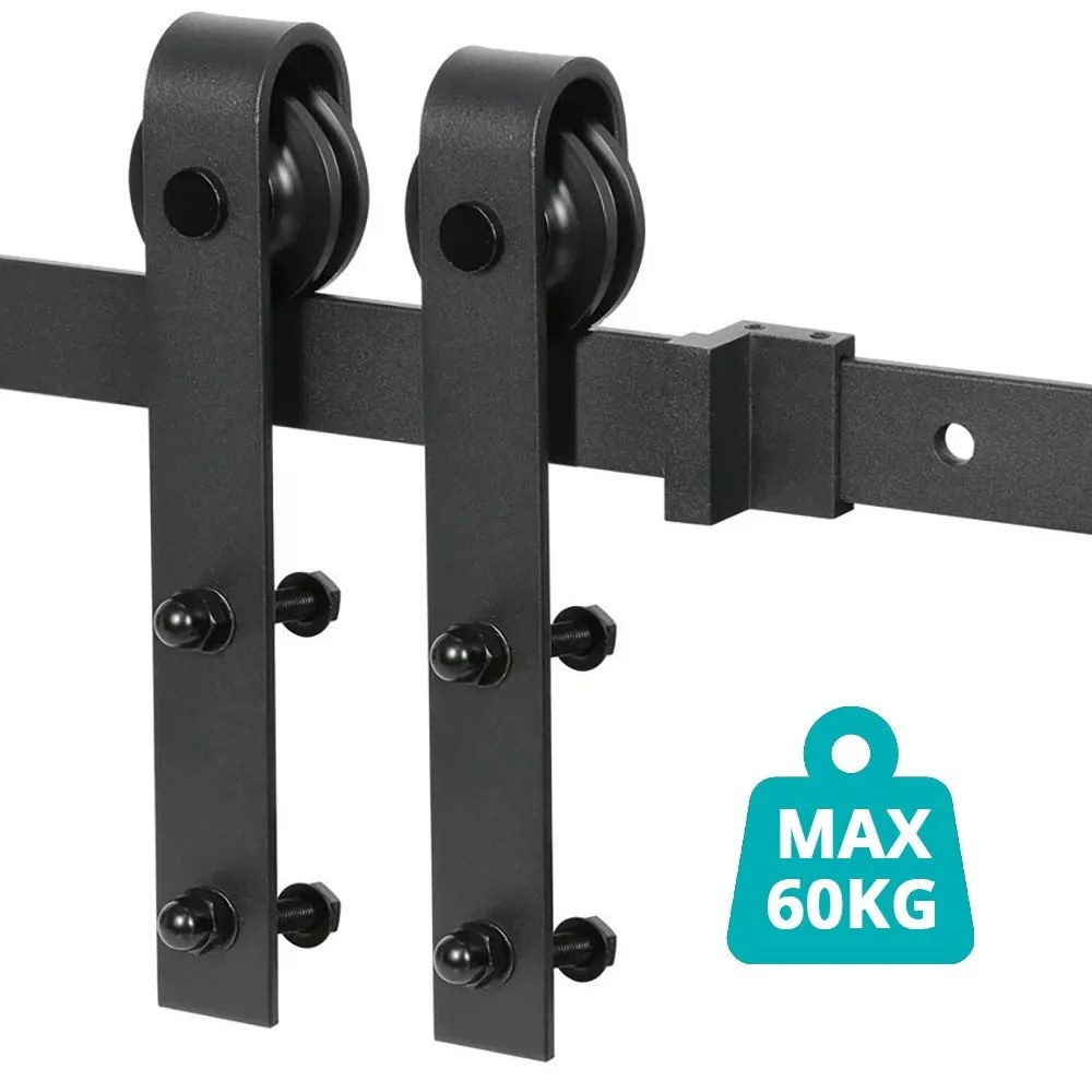 Tolóajtó sín szett 2 típusban-szimpla