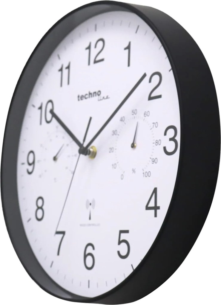 Falióra Technoline fekete 30cm