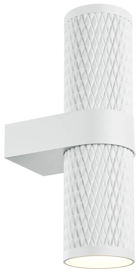 C069WL-02W Focus Design Alumínium Fali Lámpa Fehér Színű 2 x GU10 10 W IP20
