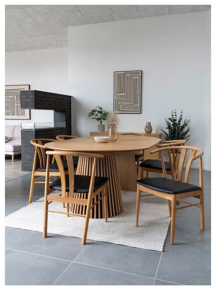 Világosbarna üveg váza (magasság 31 cm) – House Nordic