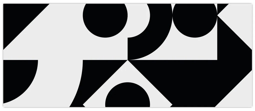 Kép - Geometriai absztrakció N⁰1 (120x50 cm)