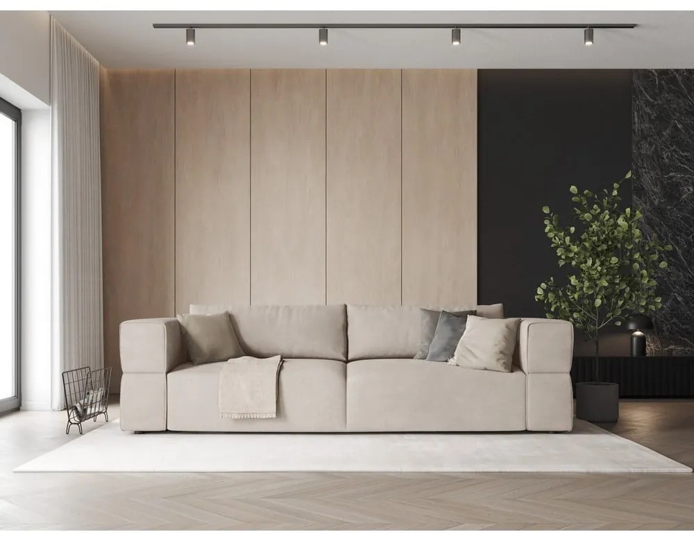 Bézs kanapé 248 cm Esther – Milo Casa