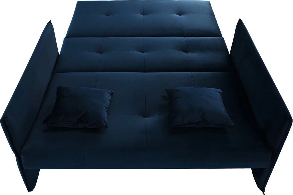 Kinyitható 3-as ülés, párizsi kék szövet Riviera, ALANA