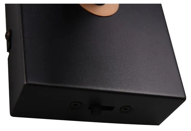 Fekete-bronzszínű LED spotlámpa 20,5x10 cm Ikaris – Trio Select