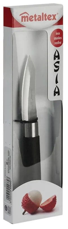 Asia zöldségvágó rozsdamentes kés, hosszúság 19 cm - Metaltex