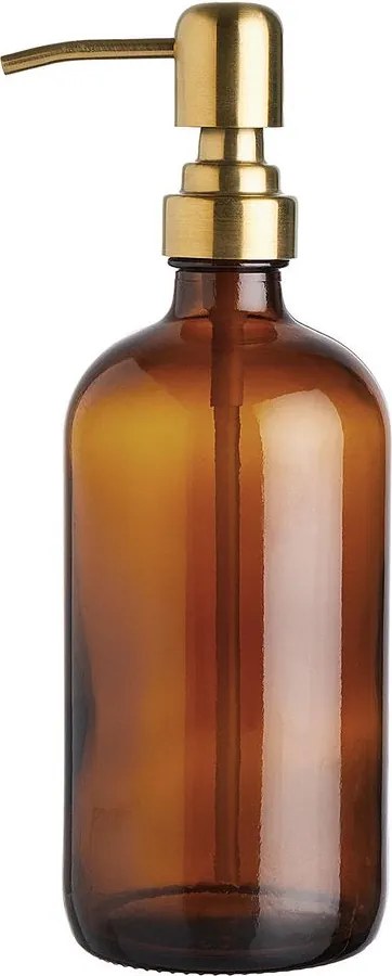 SOAP OPERA szappanadagoló, barna-arany 500ml