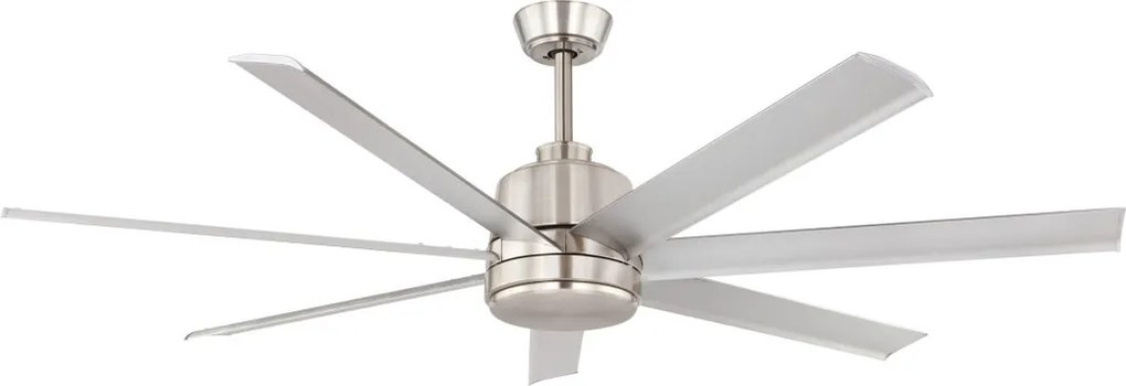 EGLO 35021 AZAR Ventilátoros lámpa Szatén Nikkel, Csiszolt Alumínium IP20
